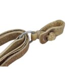 Cabestro de cuero de búfalo con argolla - Image 2
