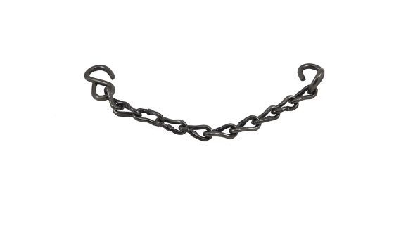 Barbada de hierro pulido con ganchos