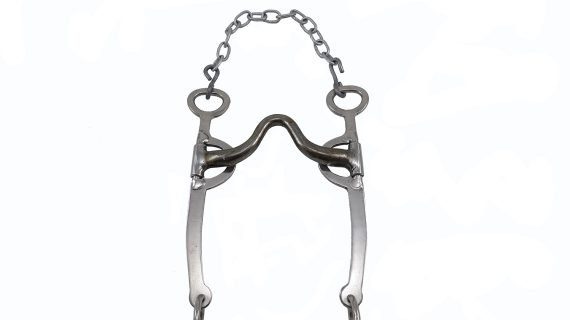 Freno de acero inoxidable y hierro pata recta puente medio