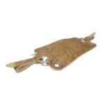 Encimera de cuero crudo sobado 4 argollas con correones - Image 2