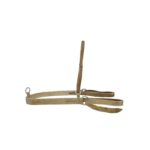 Pretal de cuero crudo sobado