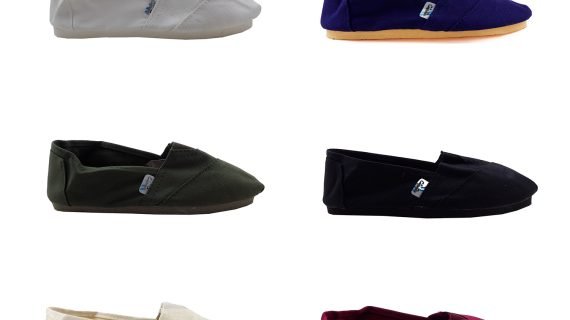 Alpargata de lona con suela de goma eva