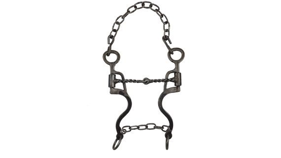 Freno filete de hierro pulido pata 5 torcido extra fino