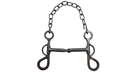 Freno filete de hierro pulido pata corta