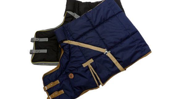 Manta de abrigo triple con villela Crespo