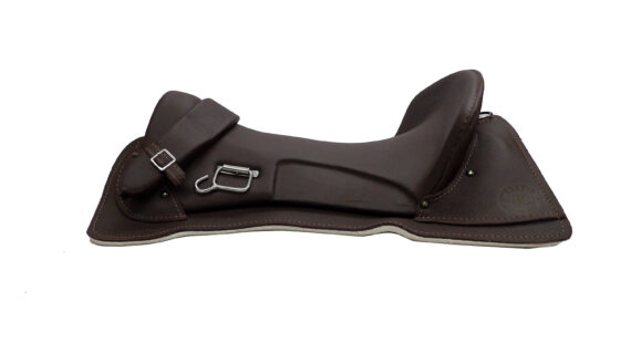 Montura freno de oro número 2 modelo prueba Claudio Fagundes color marrón