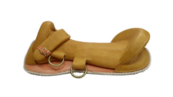 Montura freno de oro de caucho con encimera número 2 color óxido