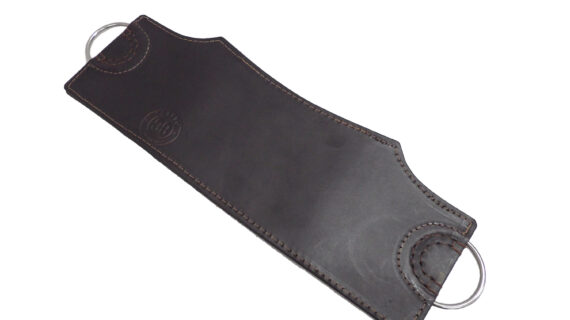 Encimera con forma de suela marrón