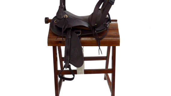 Monturin de equinoterapia color marrón