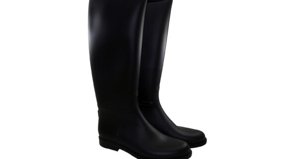 Bota de equitación caña alta