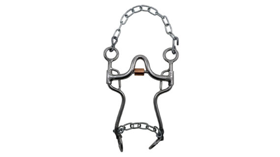 Freno de acero inoxidable pecho paloma  pata S con rollo de cobre