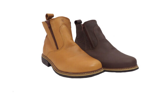 Bota corta con cierre Crespo