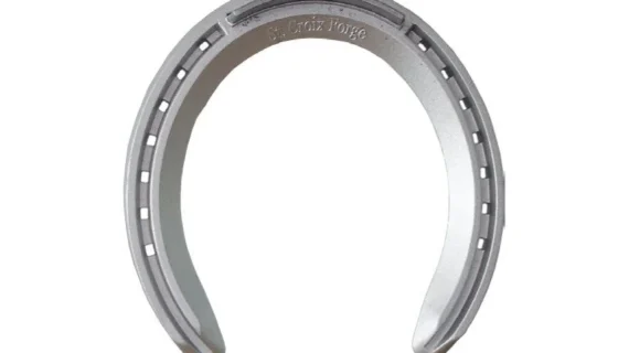 Herradura de aluminio inserto 5 mm mano por par