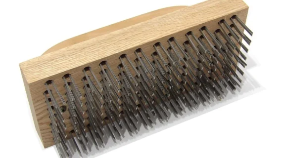 Cepillo de alambre para herrador Mustad