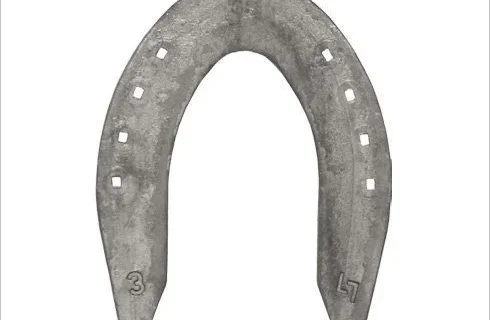 Herradura de hierro para rayar por par