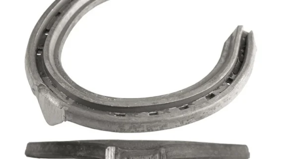 Herradura de hierro vareo pata c/clip por par