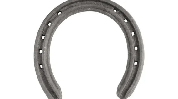 Herradura de hierro vareo mano por par