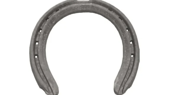 Herradura de hierro vareo mano c/clip por par