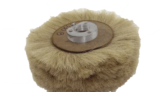 Cepillo de cerdas claras para paulina ideal para zapateros