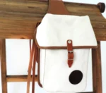 Alforja de lona doble y suela chica