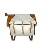 Alforja de lona simple grande