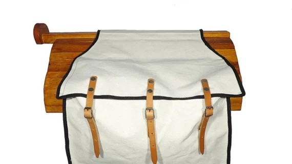 Alforja de lona simple grande