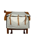 Alforja de lona simple grande - Image 3