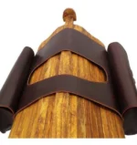 Alforja de suela marrón mediana - Image 5