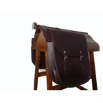 Alforja de suela marrón mediana - Image 4