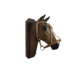 Bozal de cuero crudo con cogotera trenzada - Image 4