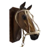 Bozal con cabestro de cuero crudo para polo - Image 2