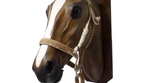 Bozal con cabestro de cuero crudo para palenquear liviano