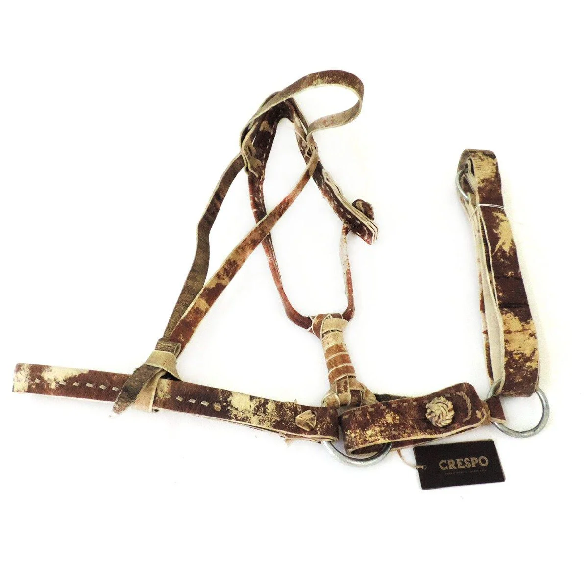 tcr-416217-1772136767.webp Bozal con cabestro de cuero de búfalo para palenquear - Image 1