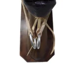 Bozal con cabestro de cuero crudo sobado modelo careta - Image 4