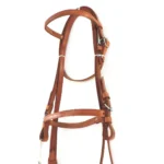 Cabezada y riendas de suela para petizo