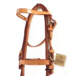 Cabezada y riendas de suela para pony - Image 2