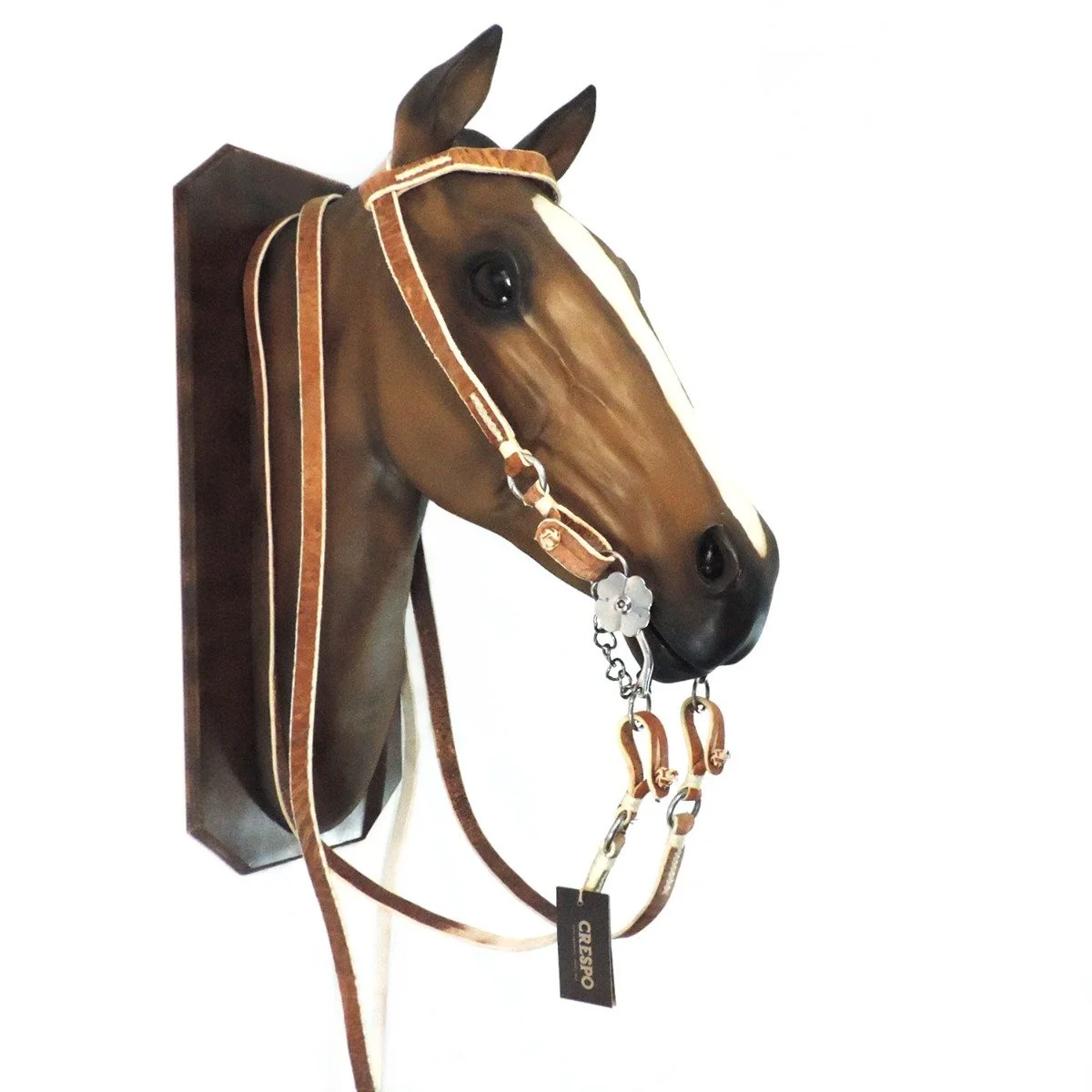 tcr-417026-1772138708.webp Cabezada y Rrendas de cuero crudo simple - Image 1