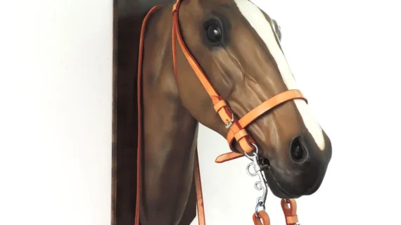 Cabezada y riendas de suela simple con hociquera