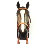 Cabezada y riendas de suela simple con hociquera - Image 2