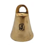 Cencerro de bronce pulido número 9