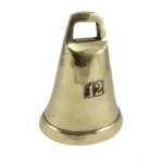 Cencerro de bronce pulido número 12