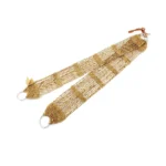 Juego de cincha y sobrecincha de tiento