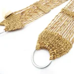 Juego de cincha y sobrecincha de tiento - Image 2