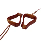 Estribos cowboy sin estribera suela natural