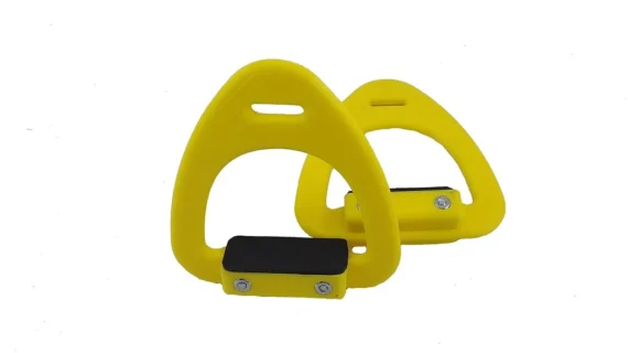 Estribos de plástico para carrera