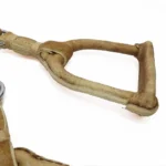 Estribos de hierro forrados con estriberas de cuero crudo - Image 2