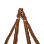 Estribos tipo perita de cuero crudo para niño - Image 4