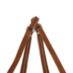 Estribos tipo perita de cuero crudo para niño - Image 2