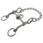 Freno de hierro niquelado con coscoja para petizo - Image 4