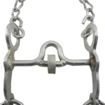 Freno de hierro niquelado con coscoja para petizo - Image 3